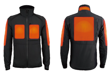 12V ヒートインナージャケット LT HEATER POSITION