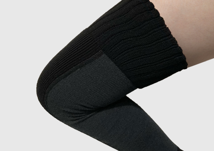 写真：走行風から守る厚地仕様