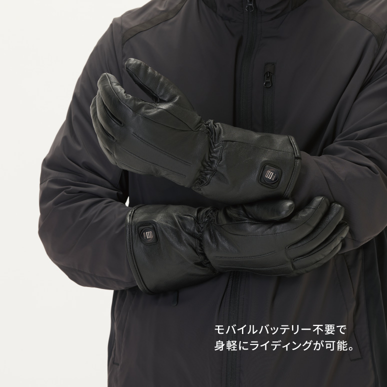 12Vヒートレザー グローブLT TYPE-1