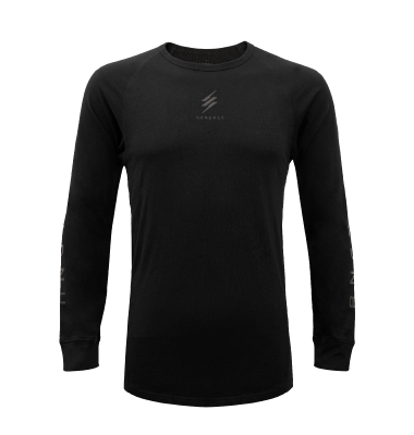 RENERGY 長袖クルーネック Black